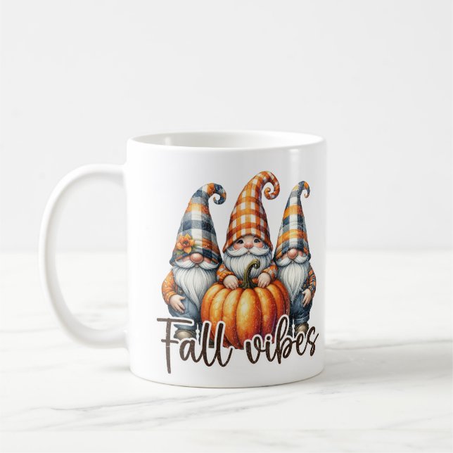 Fall Vibes Cozy Autumn Mug Kaffeetasse (Links)