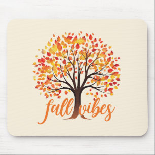 Fall Vibes - Gemütlicher Fall Tree Mousepad
