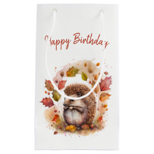 Fall vibes Igel - Geburtstag Kleine Geschenktüte