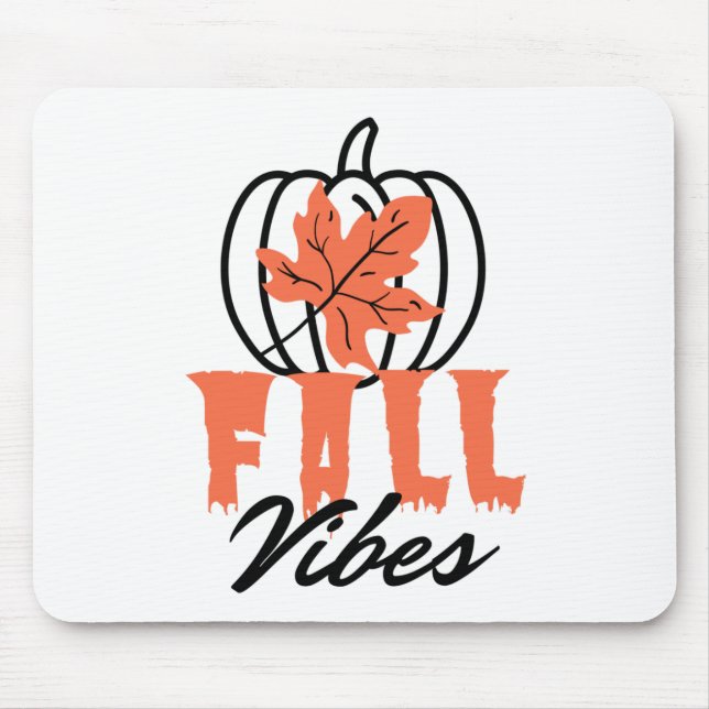 Fall Vibes Mousepad (Vorne)