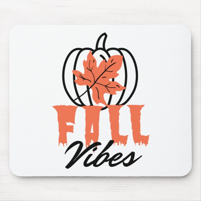 Fall Vibes Mousepad (Vorne)