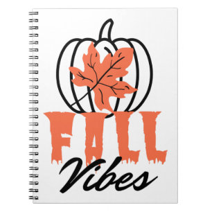 Fall Vibes Notizblock