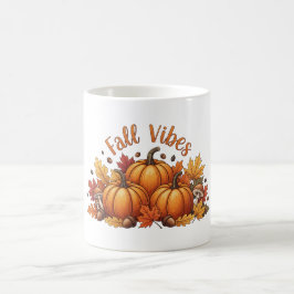 Fall Vibes Pumpkin - Gemütlicher Herbst Kaffeetasse