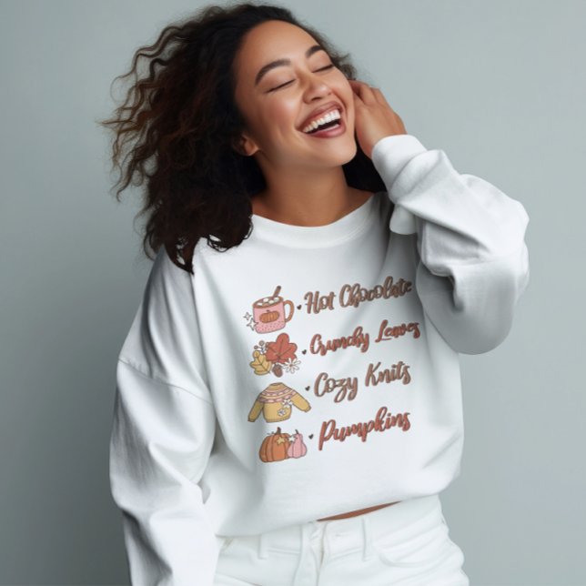 Fall Vibes Shirt, Herbst Erntedank Geschenk Sweatshirt (Von Creator hochgeladen)