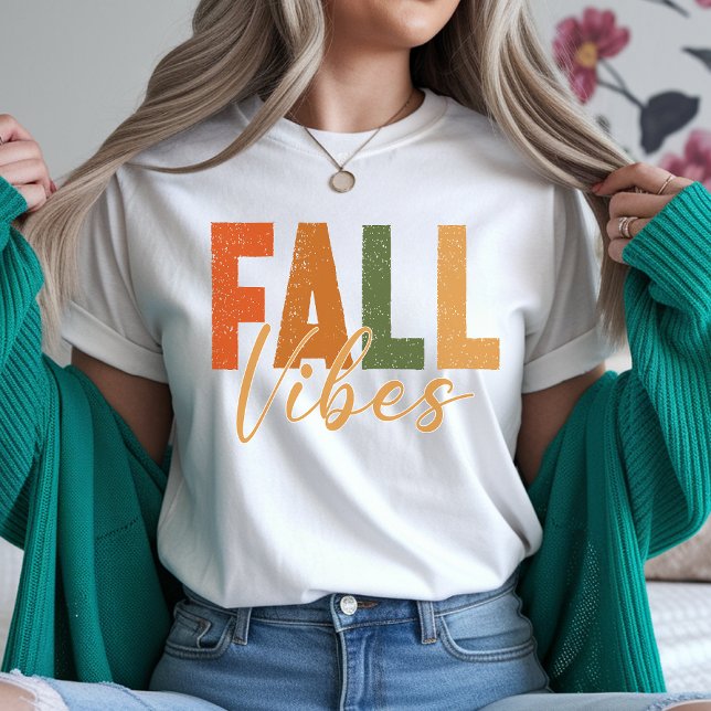 Fall Vibes Shirt, Herbstsaison Sweater Weather T-Shirt (fall vibes shirt, fall vibes sweatshirt, autumn vibes shirt, autumn vibes sweatshirt for women,)