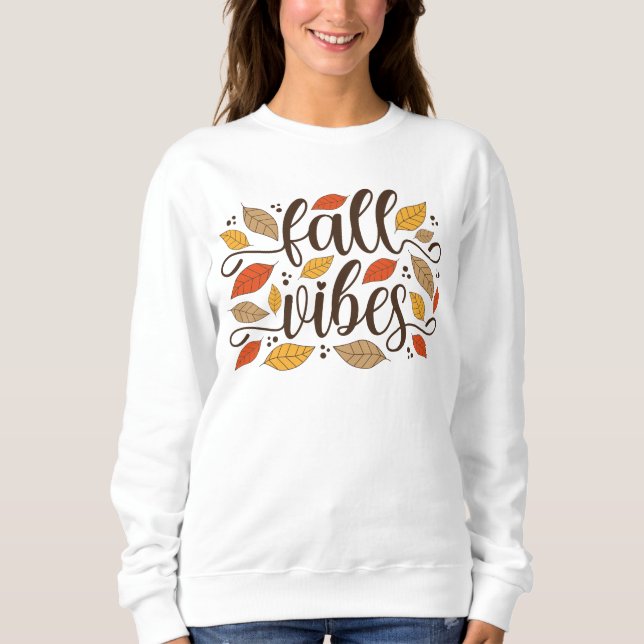 Fall Vibes Sweatshirt (Vorderseite)