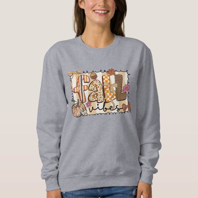Fall Vibes Sweatshirt (Vorderseite)