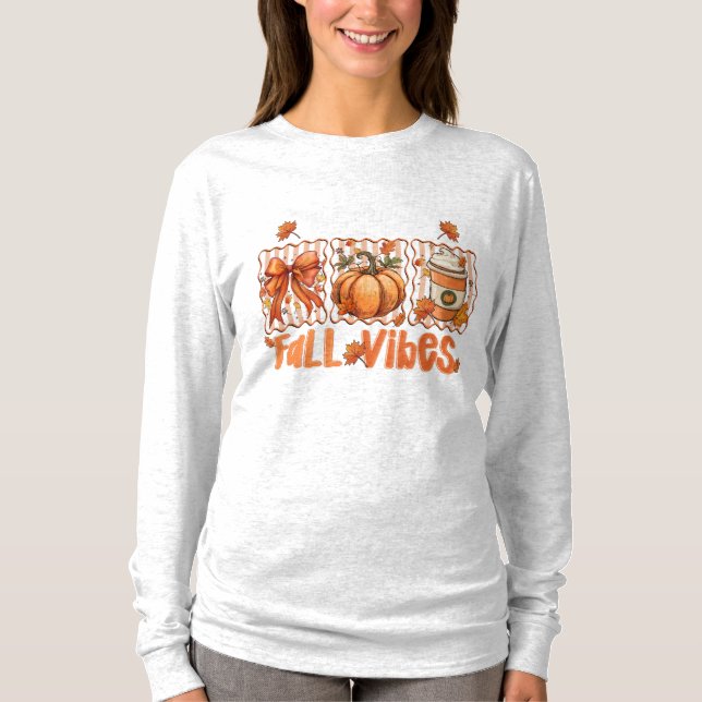 Fall Vibes T-Shirt (Vorderseite)