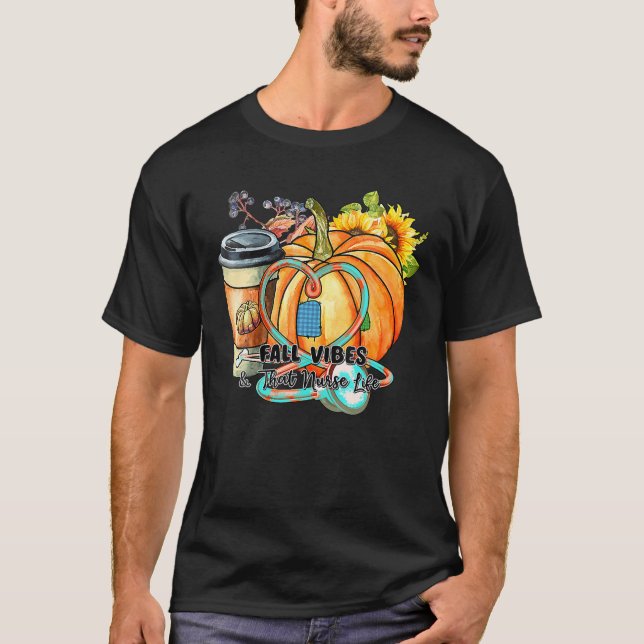 Fall Vibes T-Shirt (Vorderseite)