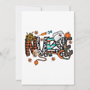 Fall Vibes that Nurlife Nurse Fall Saison Autum Einladung