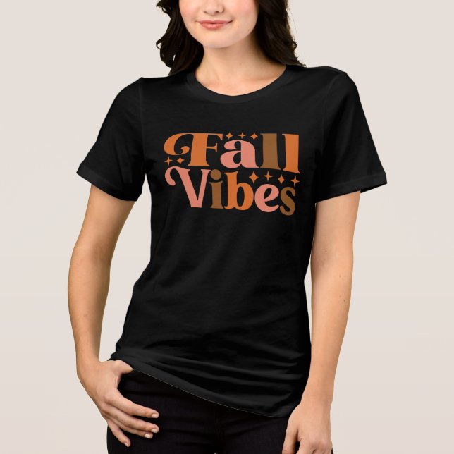 Fall Vibes Tri-Blend Shirt (Vorderseite)