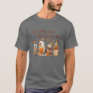 Fall Vibes und CNA Krankenversicherung Lebensjahr T-Shirt