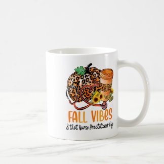 Fall Vibes und das Leben des Krankenpfleger fallen Kaffeetasse