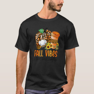 Fall Vibes und das Mittagessen Lady Life Pumpkin D T-Shirt