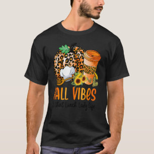 Fall Vibes und das Mittagessen Lady Life Pumpkin D T-Shirt
