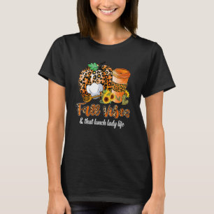 Fall Vibes und das Mittagessen Lady Life Pumpkin D T-Shirt
