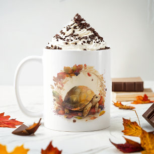 Fall Vibes Wasserfarbe - Tortoise - Kaffeetasse