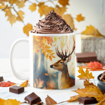 Fall Vibes Wasserfarbirsch -