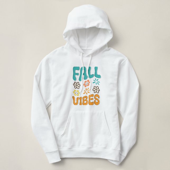 Fall Vibes Womens Hoodie (Design vorne)