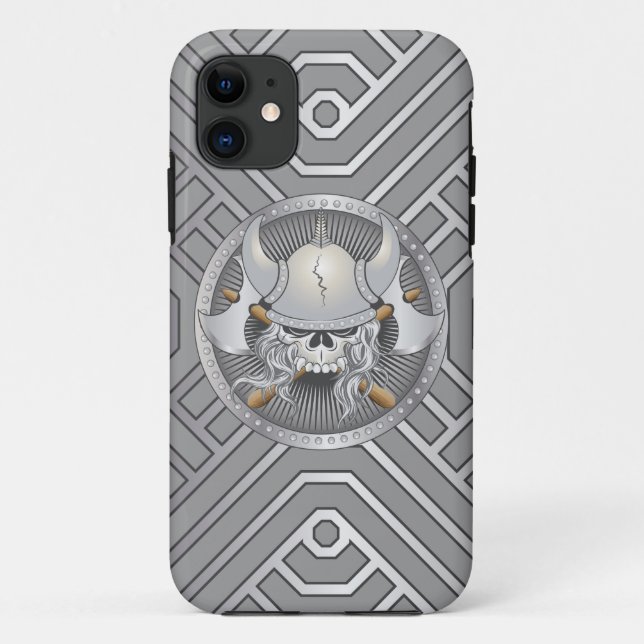Fall Viking Warrior Skull Case-Mate iPod Touch iPhone Hülle (Rückseite)