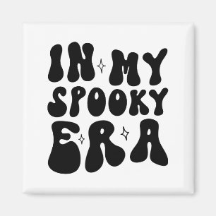 Fall Vintag in meiner Spookia Zeit Retro Halloween Magnet