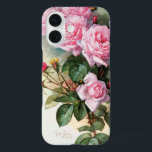 Fall Vintage Rose Fall Mate iPhone iPhone 16 Hülle<br><div class="desc">Das individuell gestaltete,  bedruckte Gehäuse zeichnet sich durch ein Gemälde aus Rose und eine Hummel des Künstlers Paul de Longpré aus. Klicken Sie auf Anpassen,  um Ihren eigenen Text und Ihre eigenen Fotos hinzuzufügen,  um das Design zu personalisieren.</div>