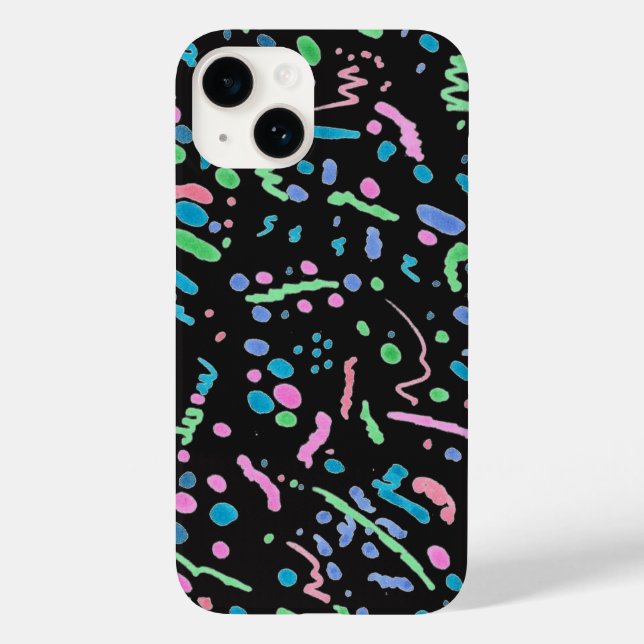 Fall von Funky Spritzer iPhone Case-Mate iPhone Hülle (Rückseite)
