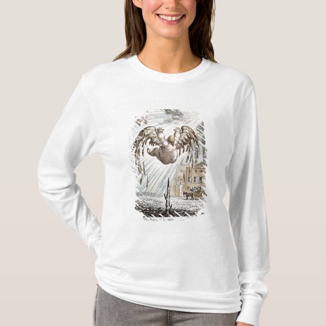 Fall von Ikarus, 1807 T-Shirt (Vorderseite)
