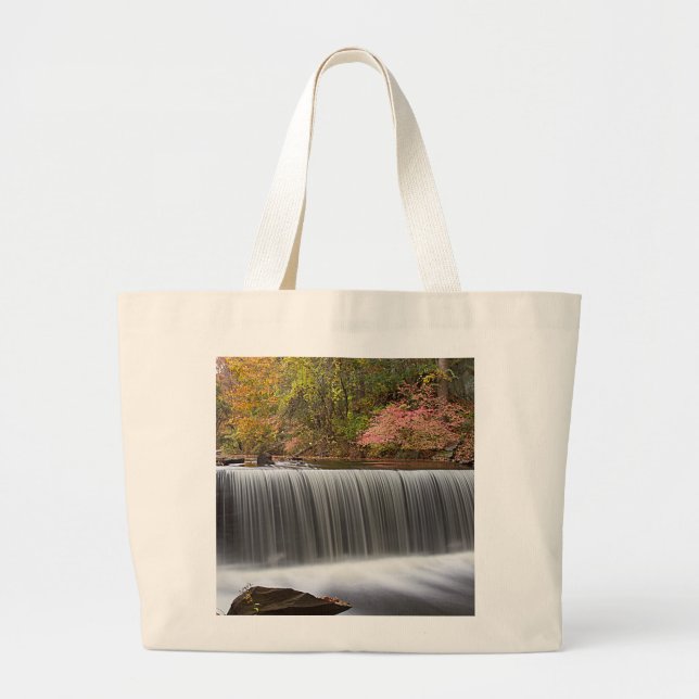 Fall Wasserfall bei Vanderbuild Jumbo Stoffbeutel (Vorne)