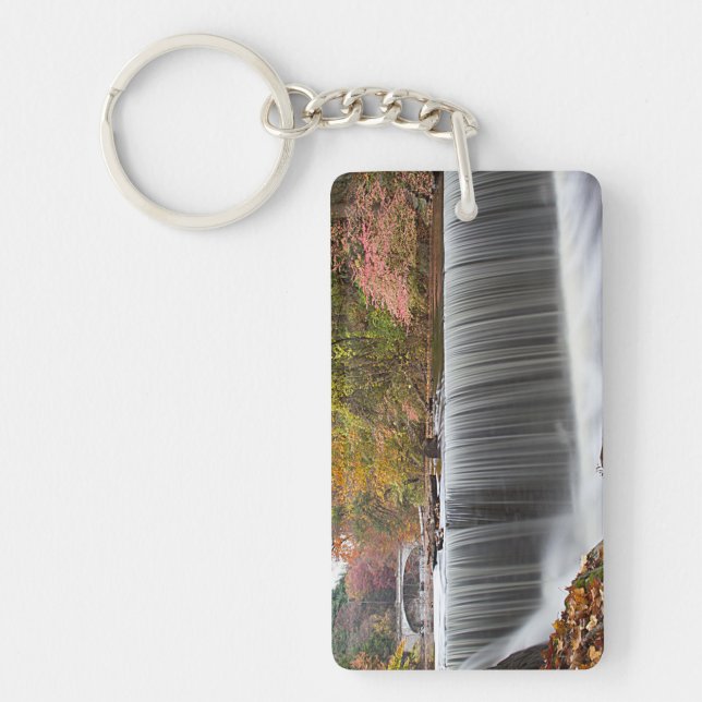 Fall Wasserfall bei Vanderbuild Schlüsselanhänger (Vorderseite)