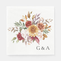 Fall Wasserfarbe Botanisch