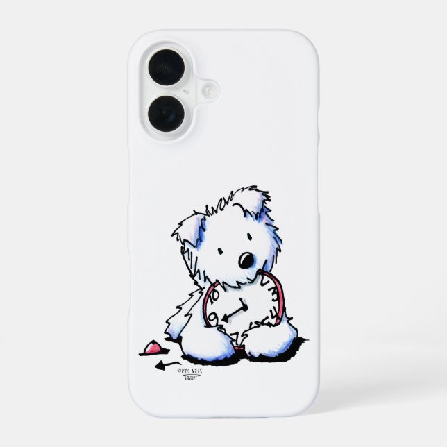 Fall Westie Time Case-Mate iPhone 16 Hülle (Rückseite)