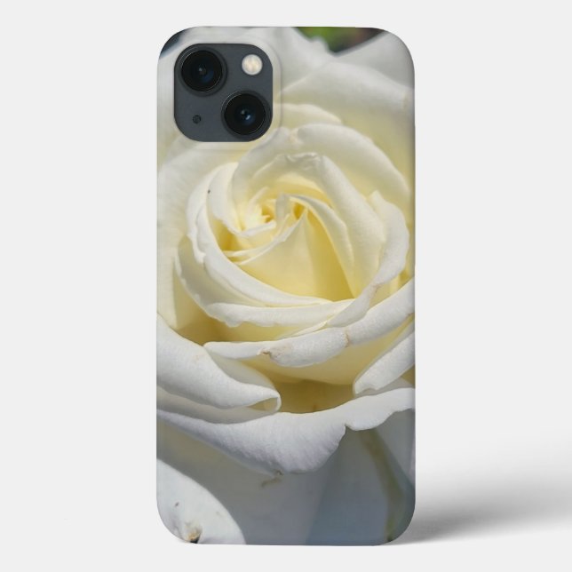 Fall White Rose Case-Mate iPhone Hülle (Rückseite)