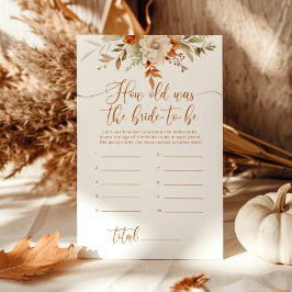 Fall Wie alt war die Braut, um Spiel zu werden