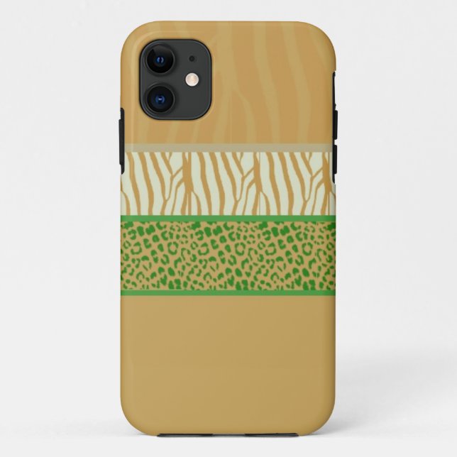 Fall "Wild Animal Fur Muster iPhone 5" Case-Mate iPhone Hülle (Rückseite)