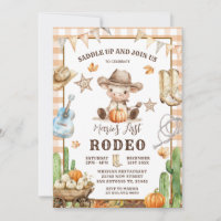 Fall Wild West Mein erster Rodeo Cowboy Geburtstag