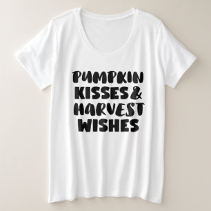 Fall Womens Plus Size Tshirt