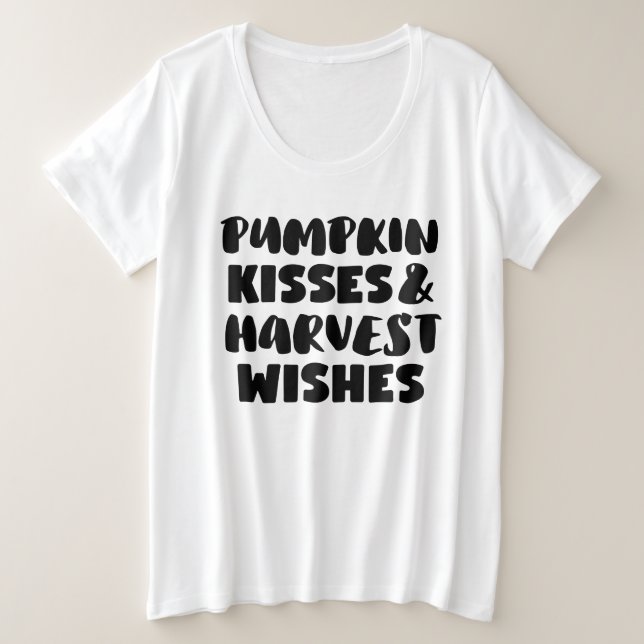 Fall Womens Plus Size Tshirt (Design vorne)
