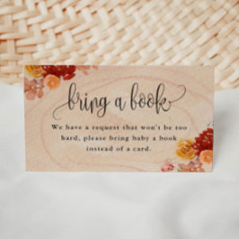 Fall Woodland Tiere bringen eine Buchungskarte mit Visitenkarte