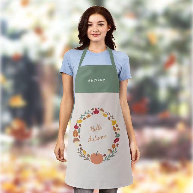 Fall Wreath-Schürze Schürze (Fall Wreath Apron)