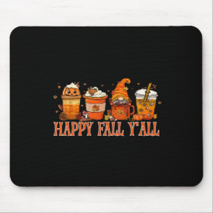 Fall Y'all Gnome Halloween Mousepad