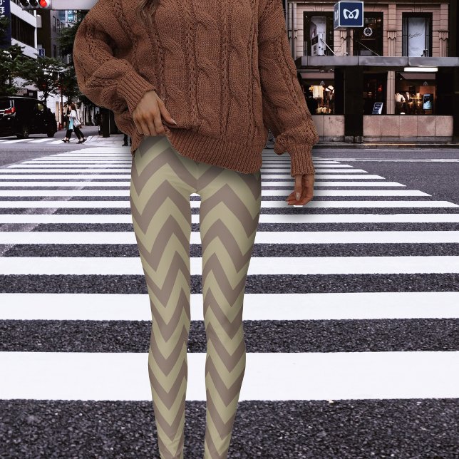 Fall Zickzack Pattern Leggings (Von Creator hochgeladen)