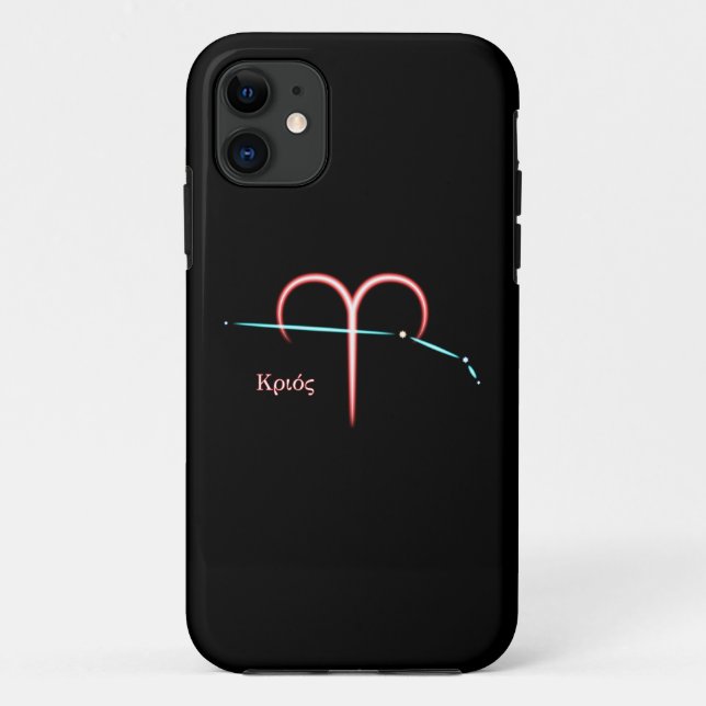 Fall Zodiac Constellation Aries Case-Mate iPhone Hülle (Rückseite)