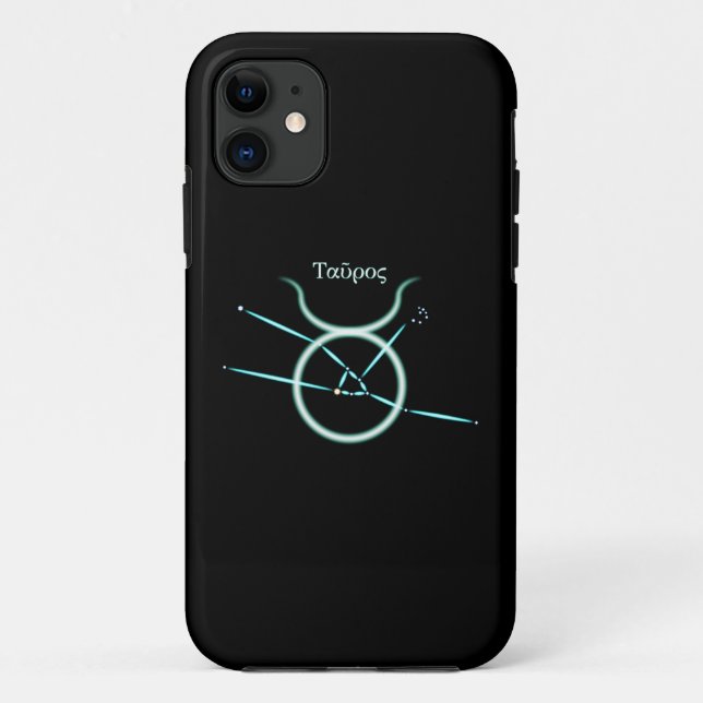 Fall Zodiac Constellation Taurus Case-Mate iPhone Hülle (Rückseite)