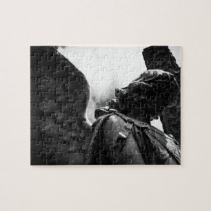 Fall zwischen Dunkelheit und Licht Puzzle