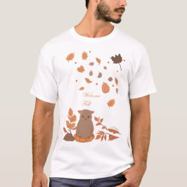 Falldesign mit Cat T-Shirt