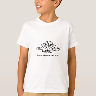 Falle auf wie ein mächtiges Stegosaurus T-Shirt
