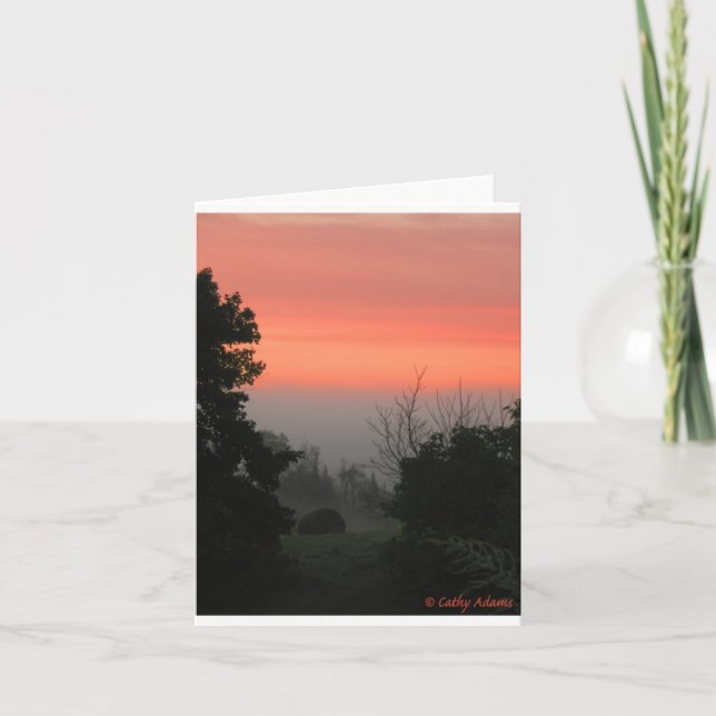 FÄLLE IN DIE LUFT KARTE (Vorderseite)