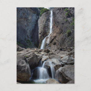 Fälle von Lower Yosemite Postkarte