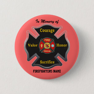 FALLEN, ABER NICHT VERGESSEN BUTTON